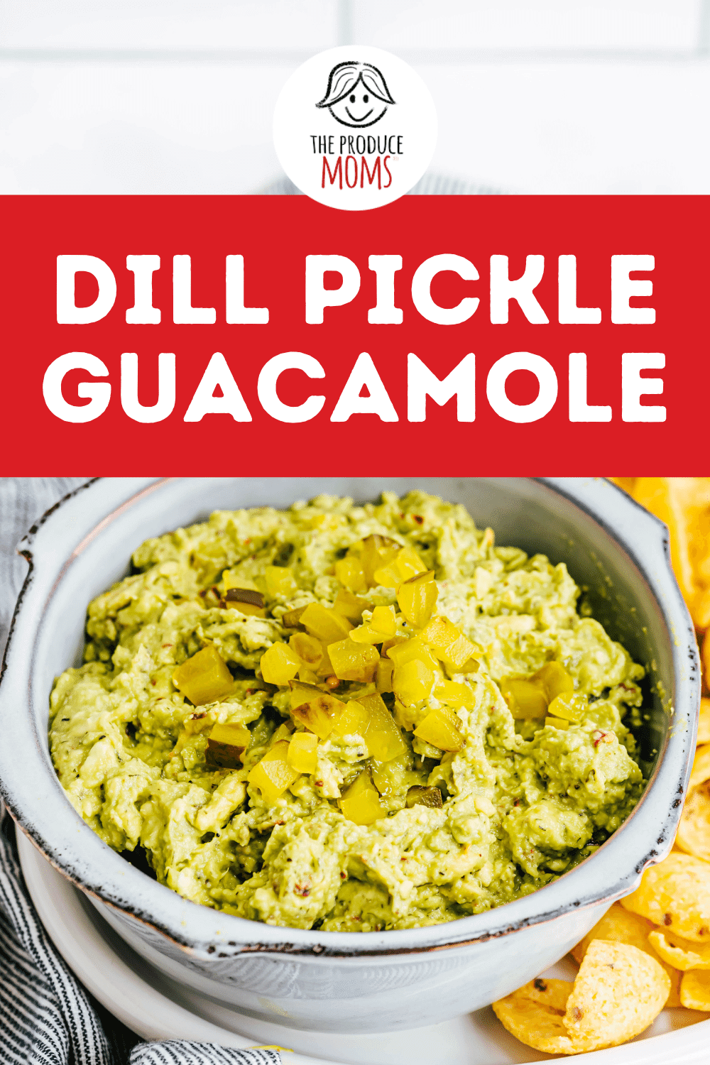 Dill Pickle Guacamole
