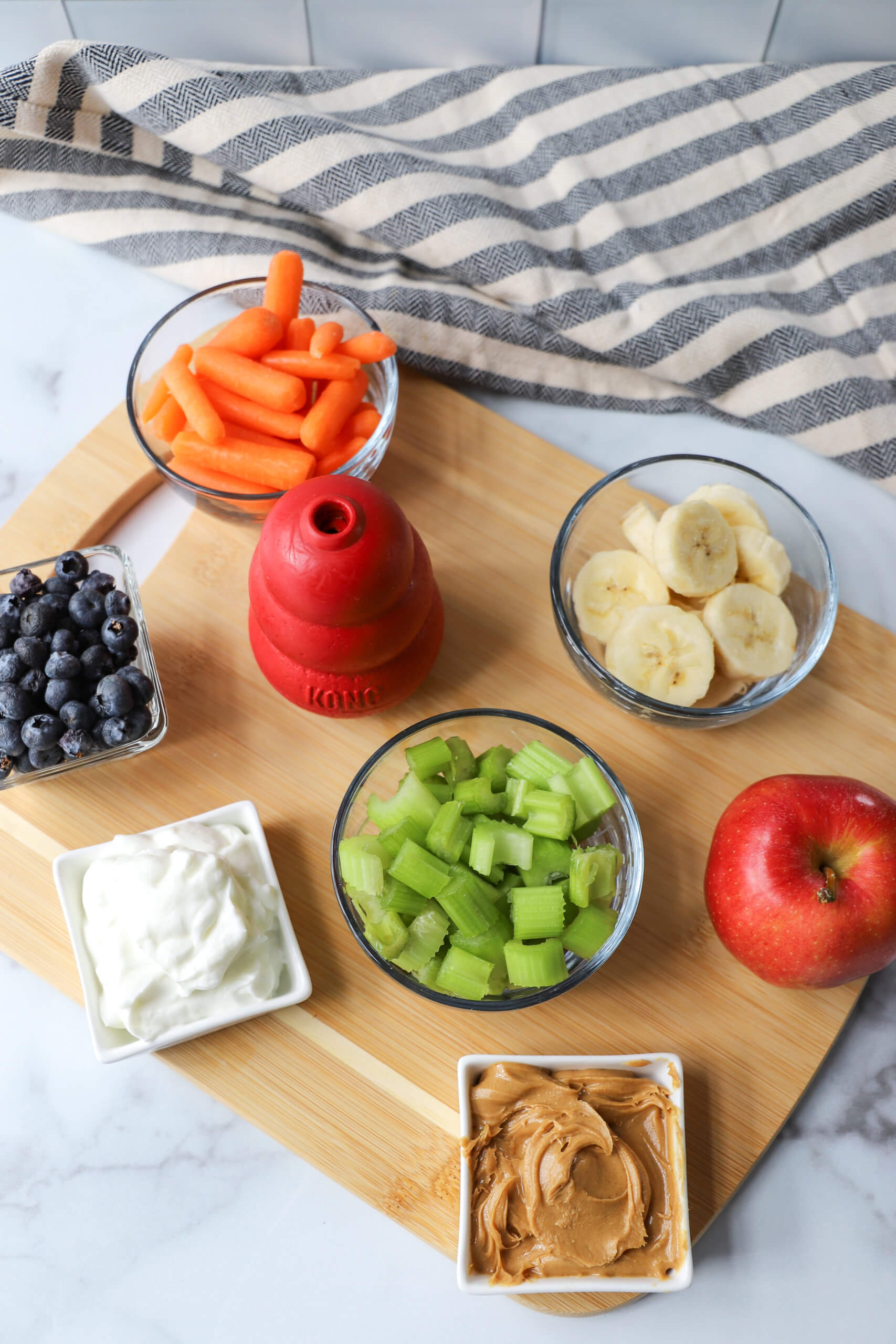 How to Stuff a KONG with Fruits and Veggies