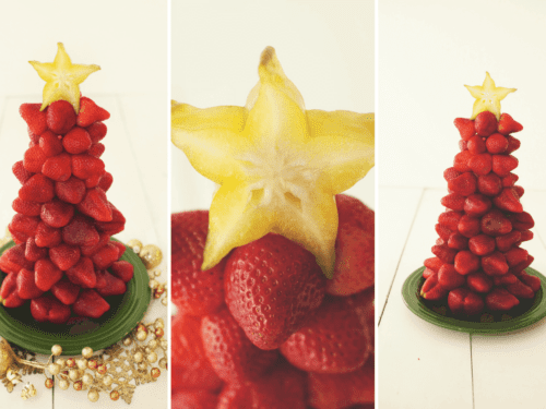 شجرة عيد الميلاد الفاكهة الصالحة للأكل