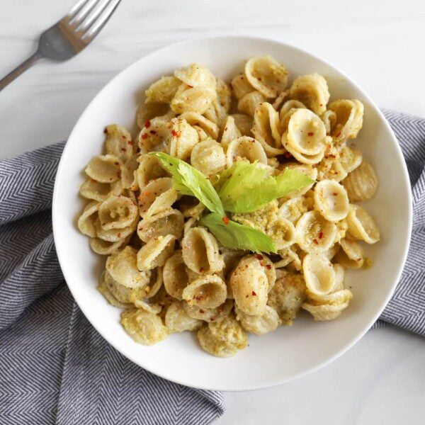 Celery Pesto Pasta