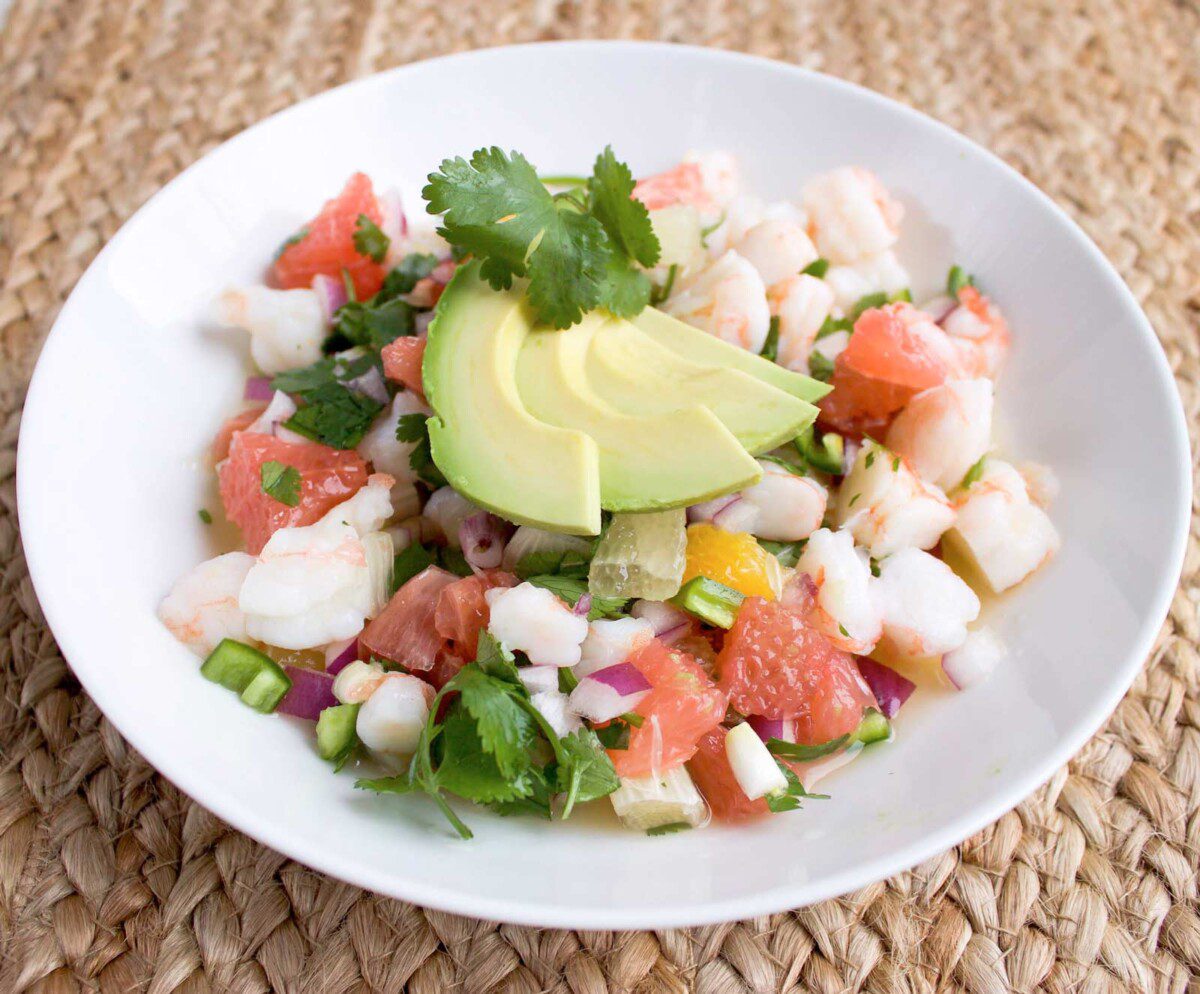 Fresh Citrus Shrimp Ceviche