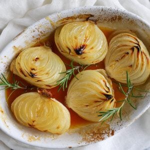 Hot Honey Roasted Vidalia Onions