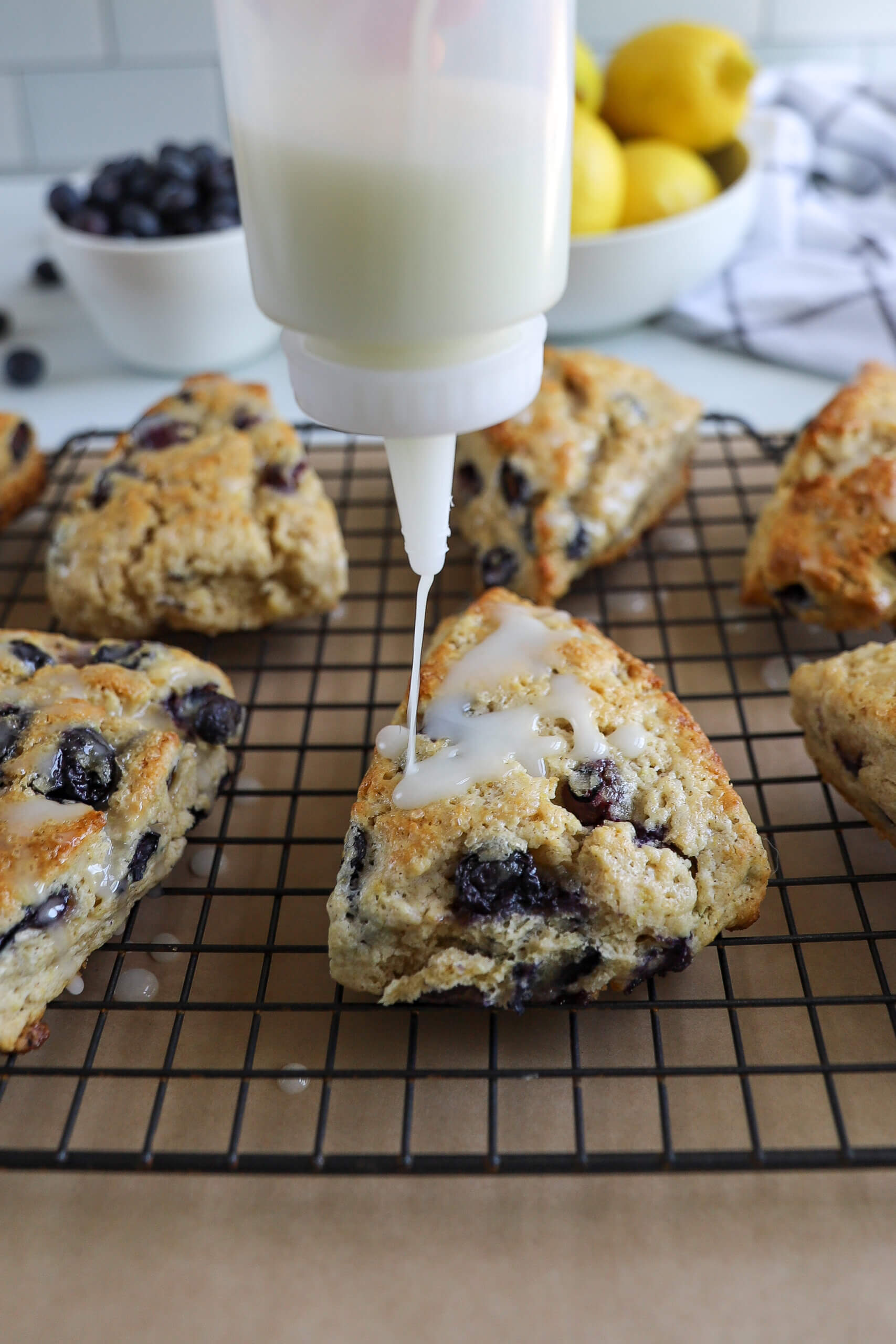 Lemon Blueberry Scones