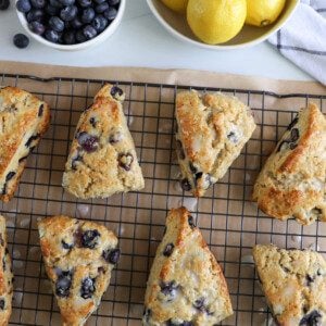 Lemon Blueberry Scones