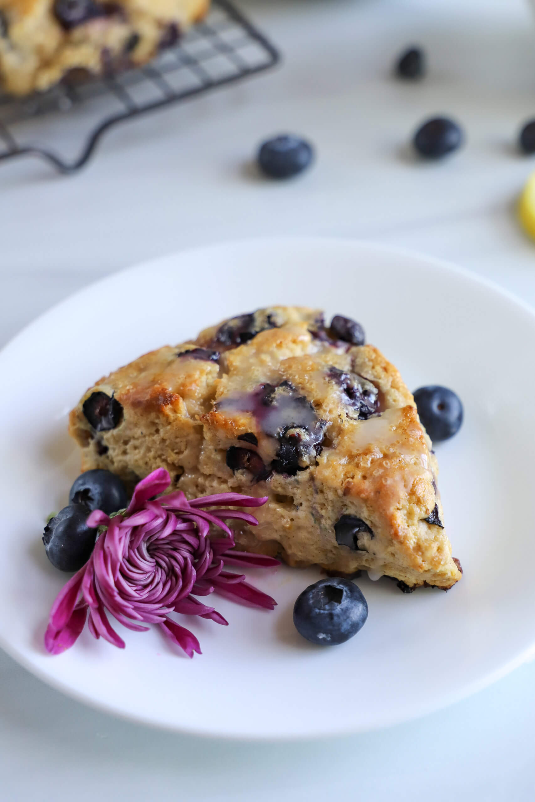 Lemon Blueberry Scones