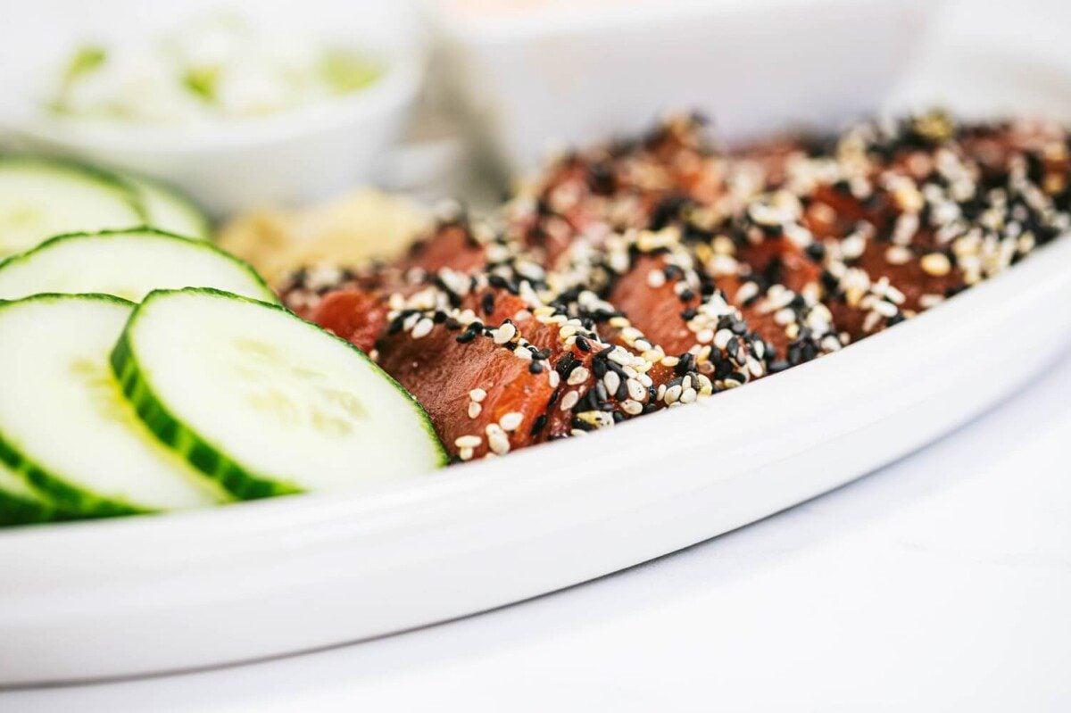 Vegan Tuna Sashimi Banner Image