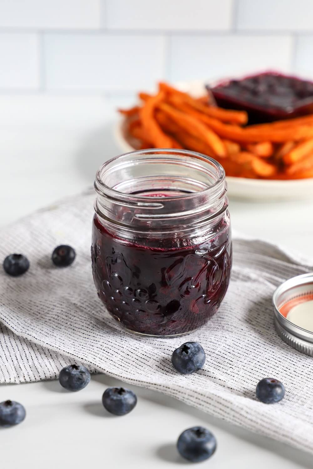 Sweet and savory Blueberry Ketchup