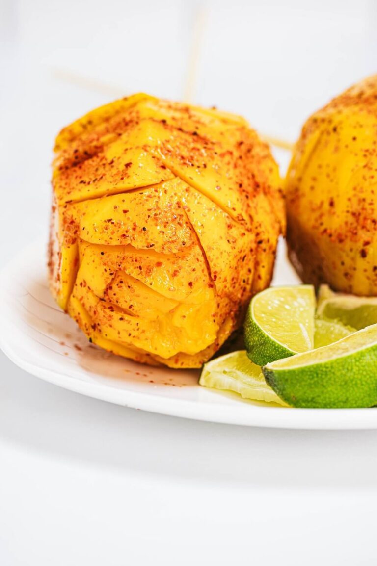 Sweet and Refreshing Mango on a Stick - The Produce Moms