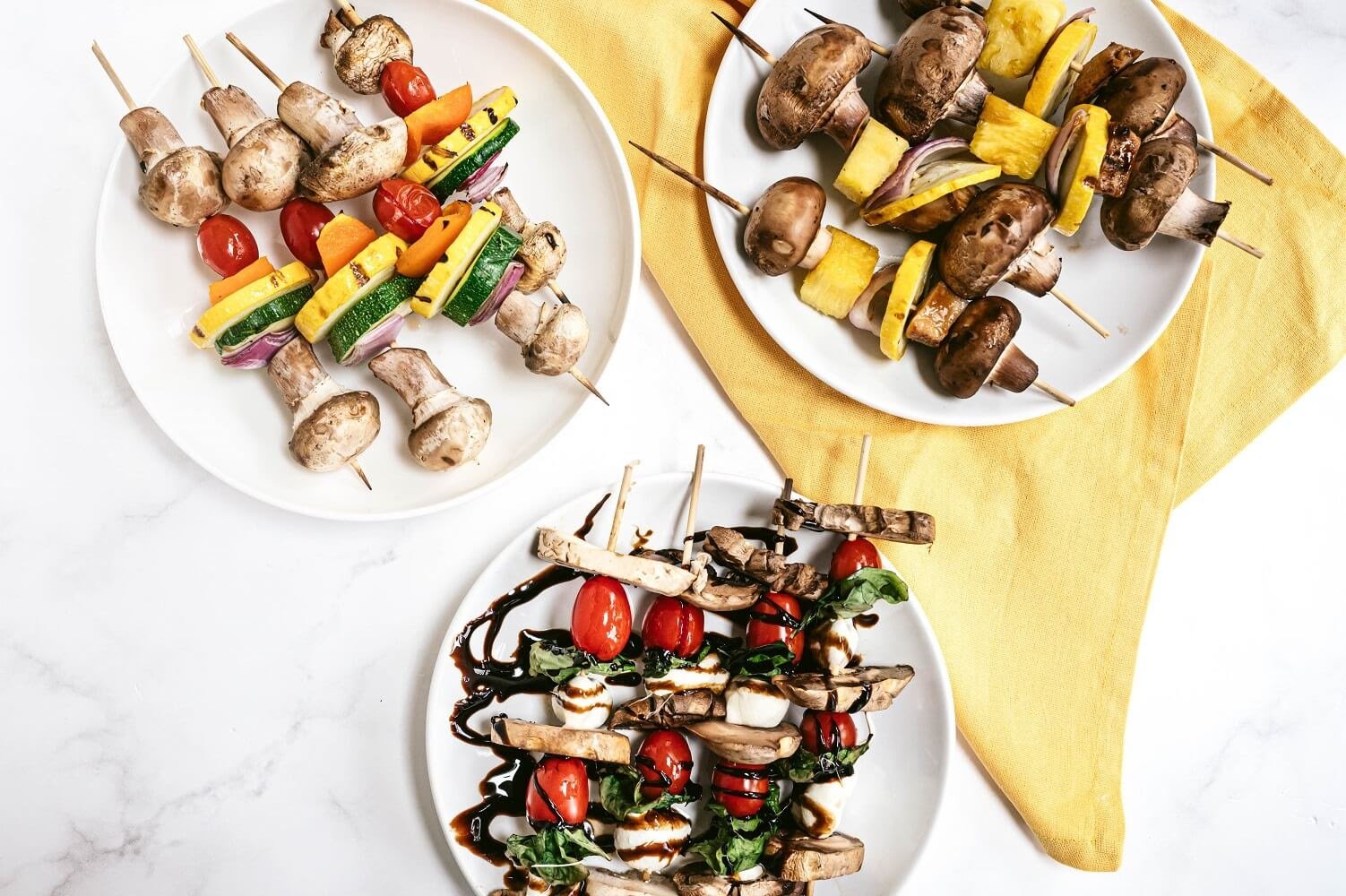 Mushroom Kebabs Featured Image