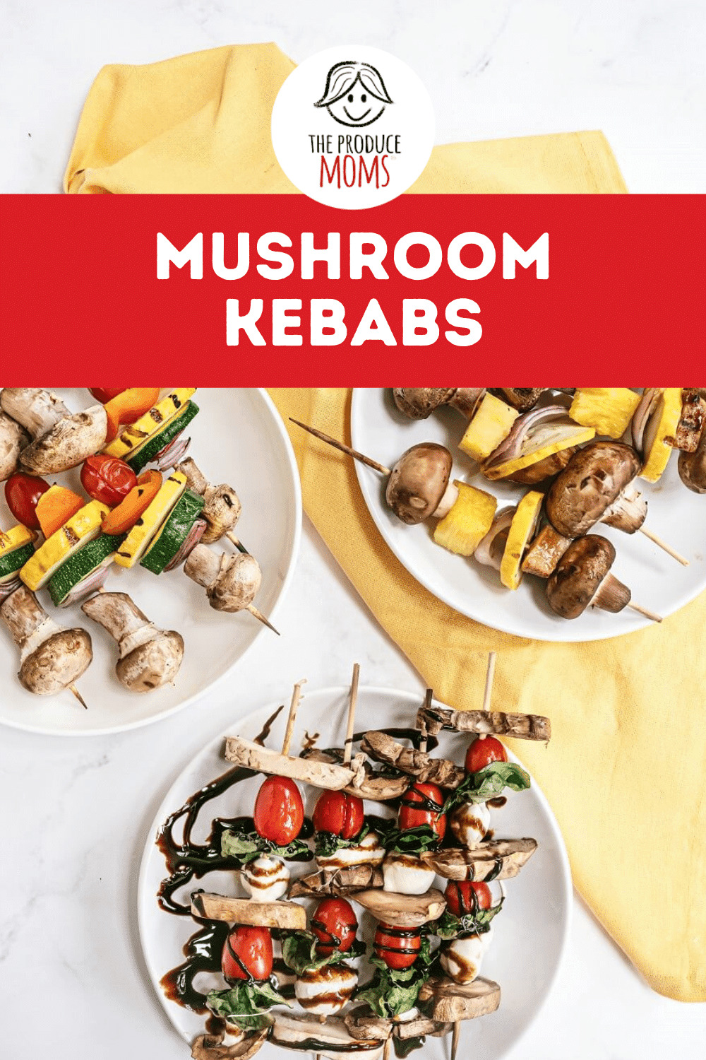 Mushroom Kebabs Pin