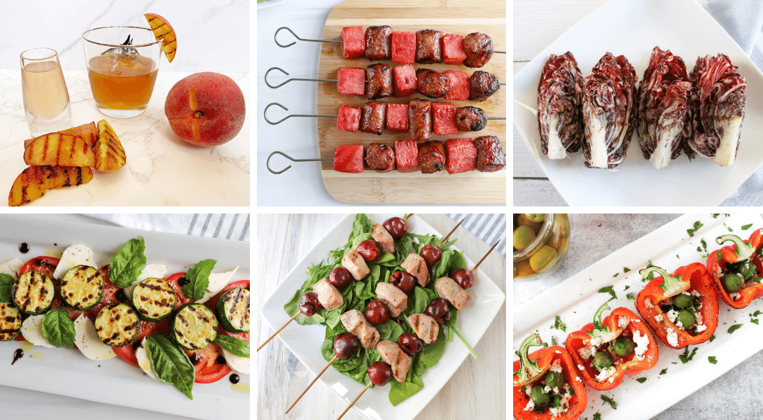 Grilling fruits and veggies banner image