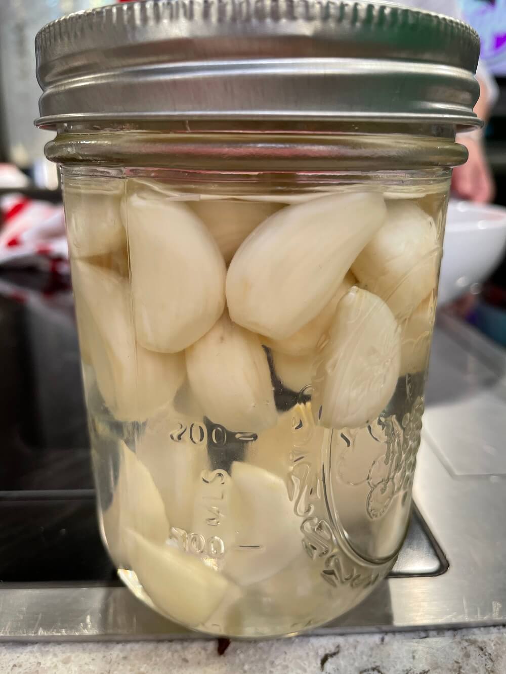 Spiced Pickled Garlic