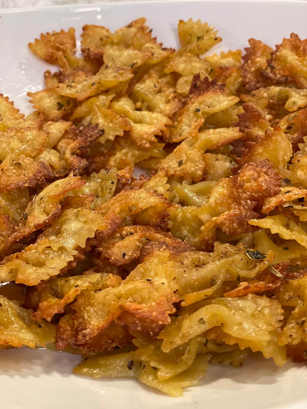 One of summer's most popular recipes: pasta chips!