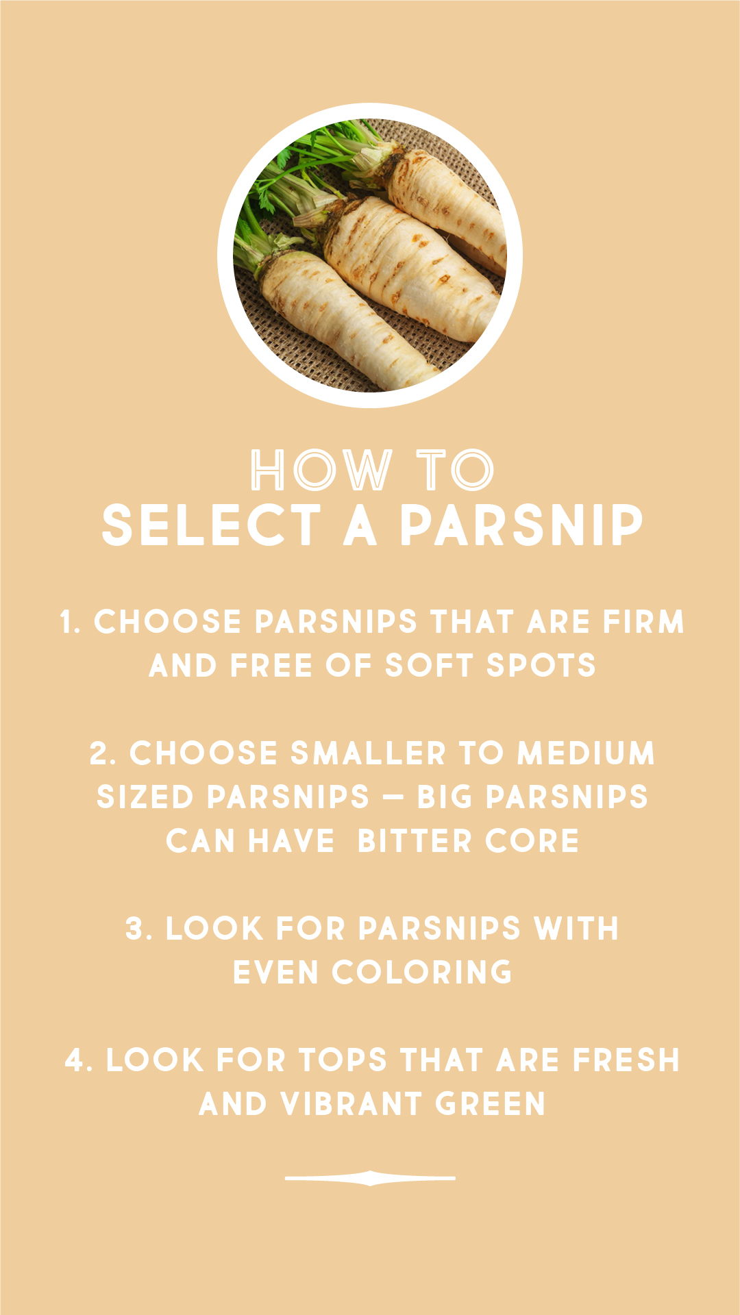 How to select a parsnip