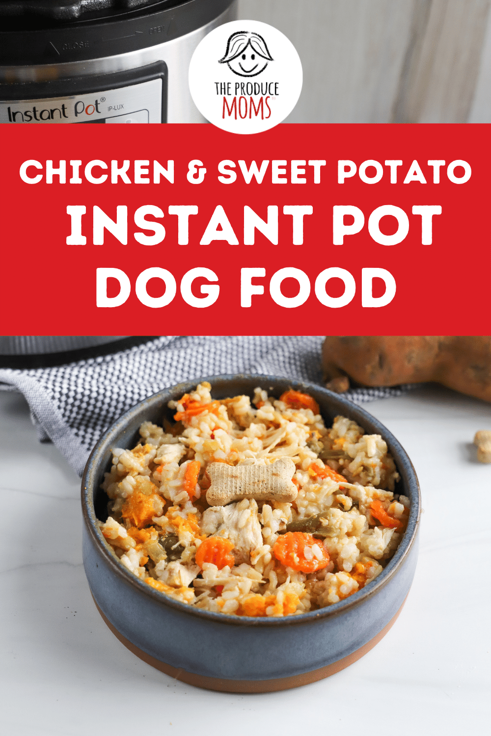  Chicken and Sweet Potato Instant Pot Dog Food