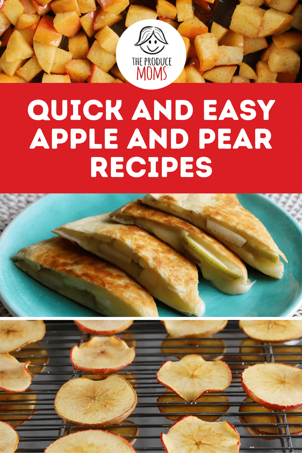 Quick and Easy Apple and Pear Recipes Pin