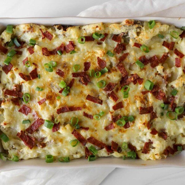 Twice Baked Potato Casserole Banner Image