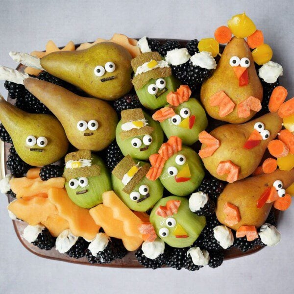 Thanksgiving Food Art Banner Image