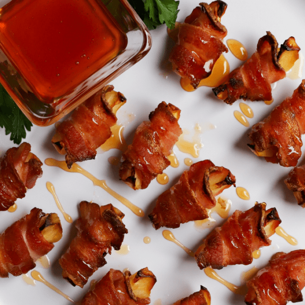 Bacon-Wrapped Apples