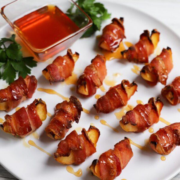 Bacon Wrapped Apples