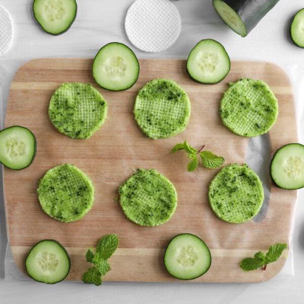 DIY Cucumber Eye Pads