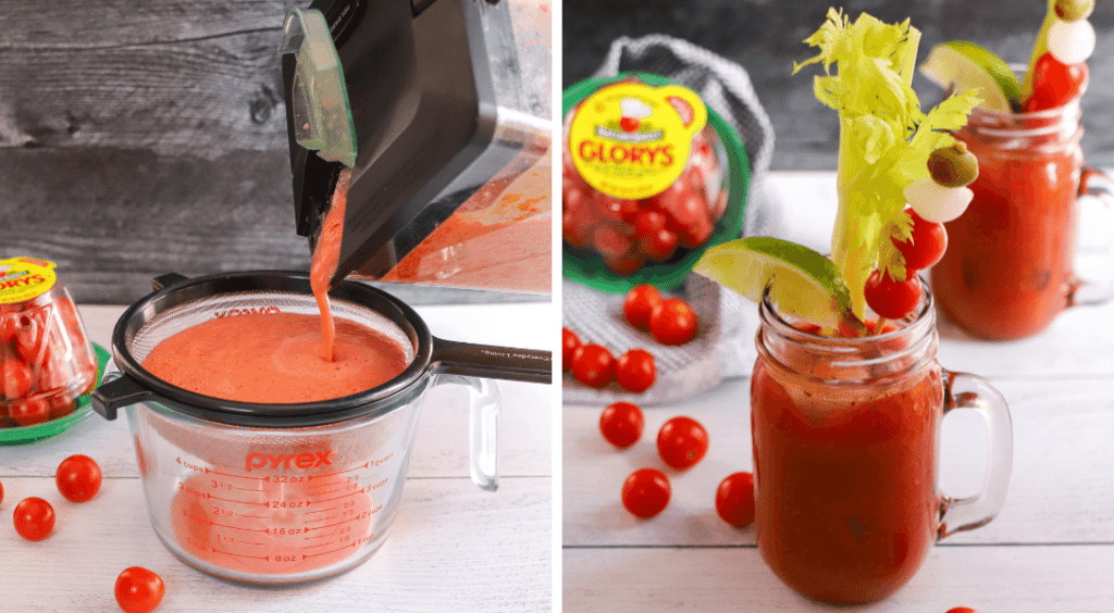 Homemade Bloody Mary Mix with Fresh Tomatoes