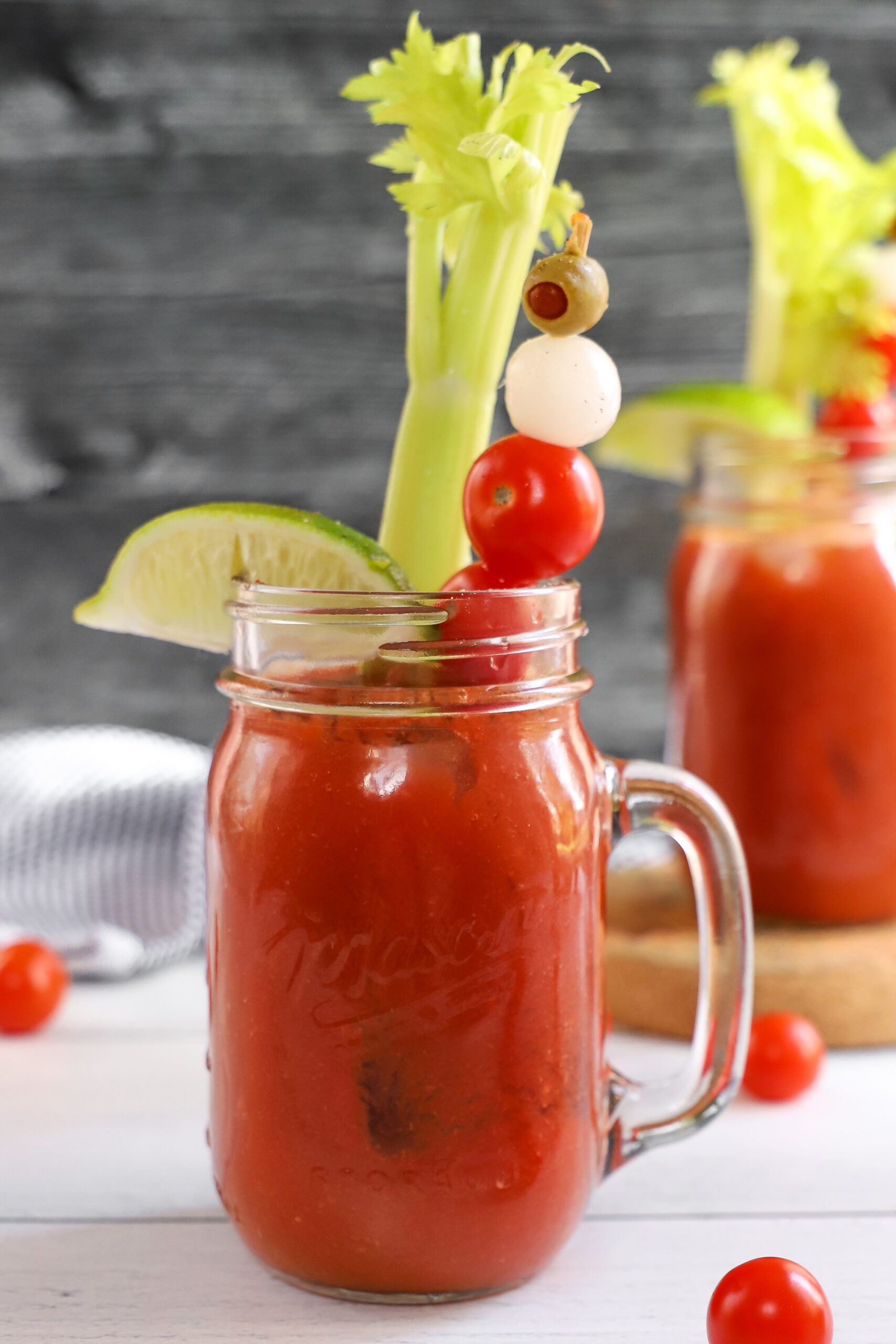 Homemade Bloody Mary Mix with Fresh Tomatoes