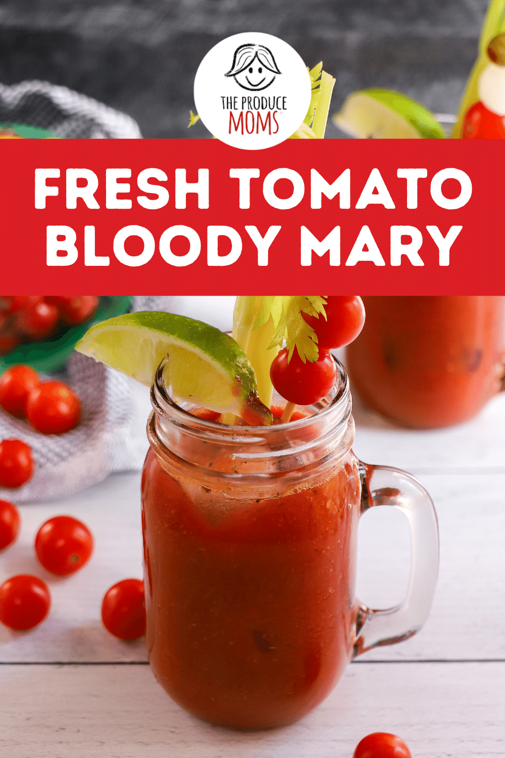 Homemade Bloody Mary Mix with Fresh Tomatoes