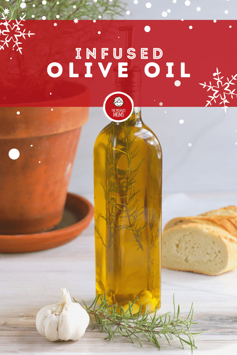 Infused olive oil gift