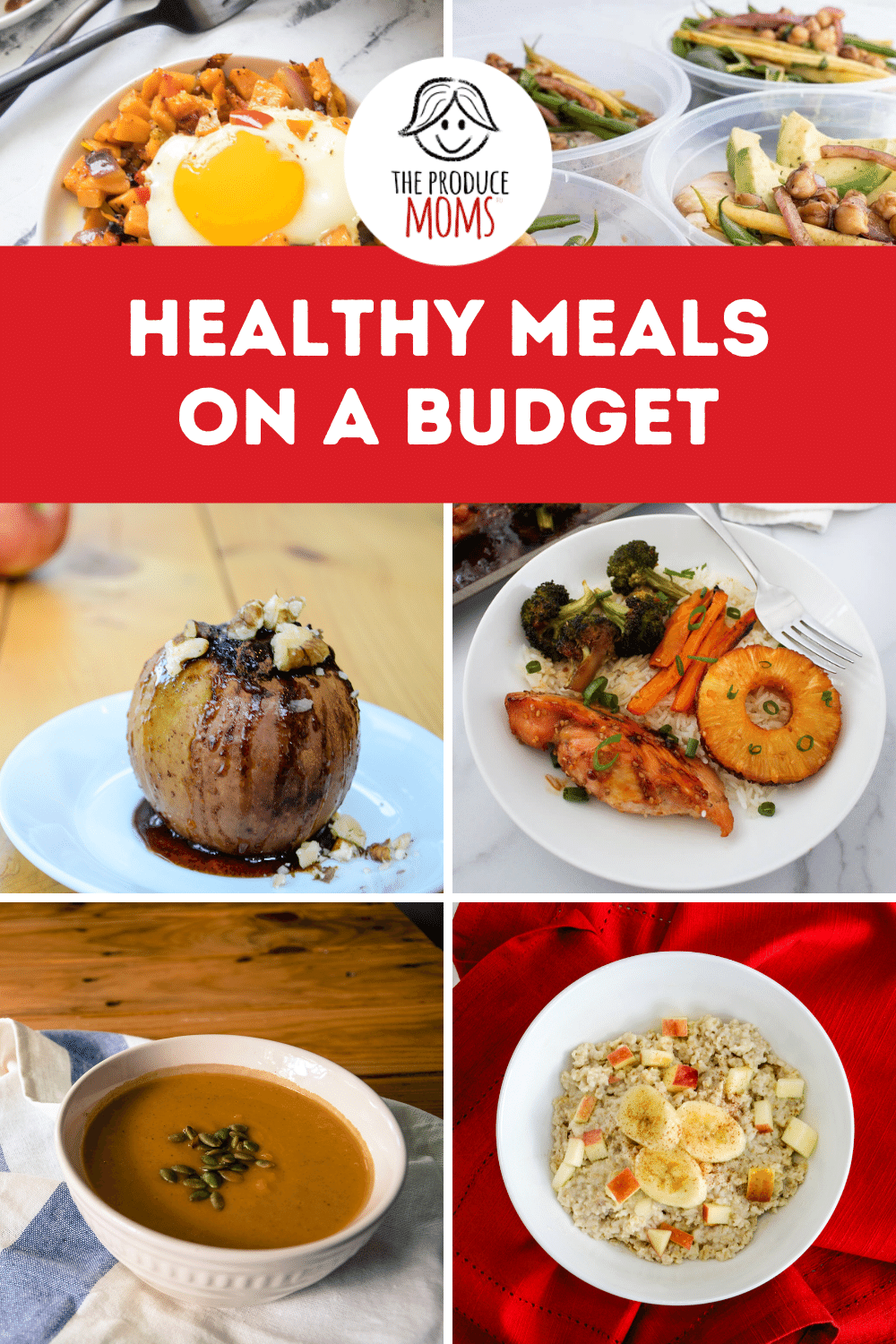 Healthy Meals on a Budget Pin