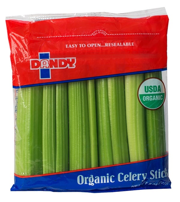 Organic Celery Sticks