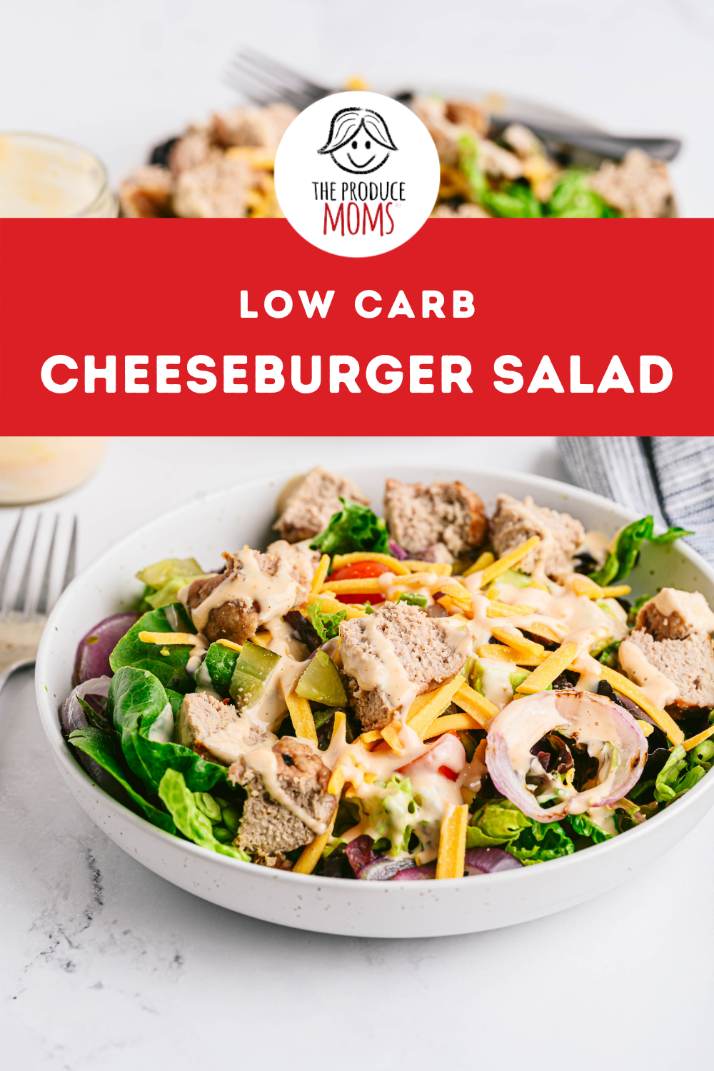 Low Carb Cheeseburger Salad