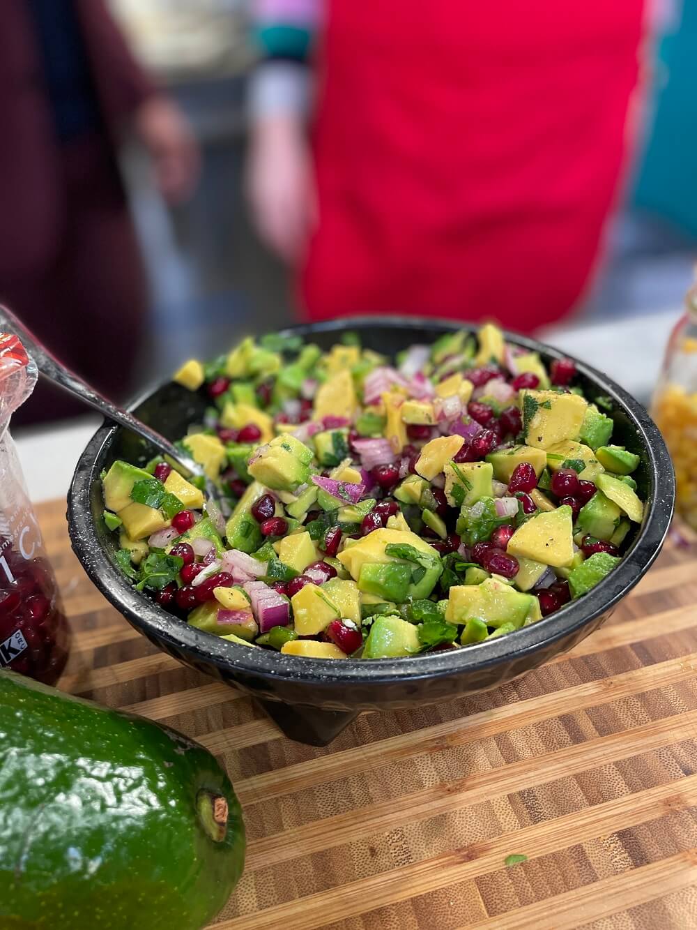 Pomegranate Guacamole