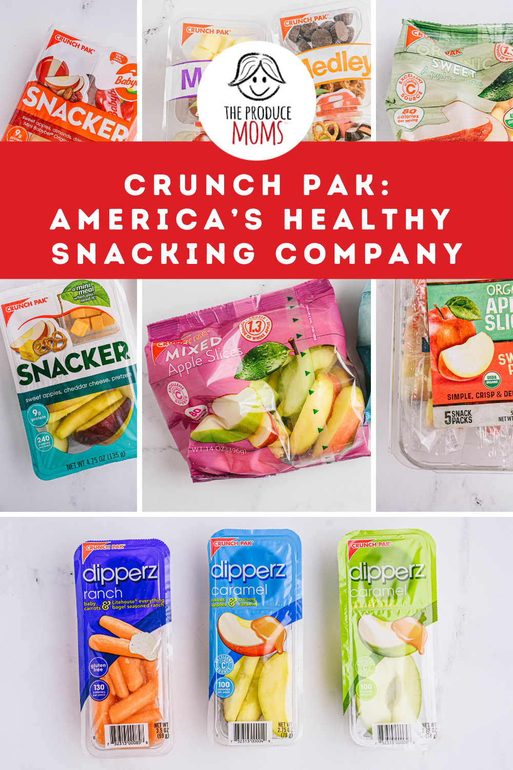 Pinterest Image of Crunch Pak Products 