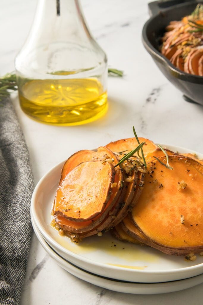 Plate of the Sweet Potato Bake