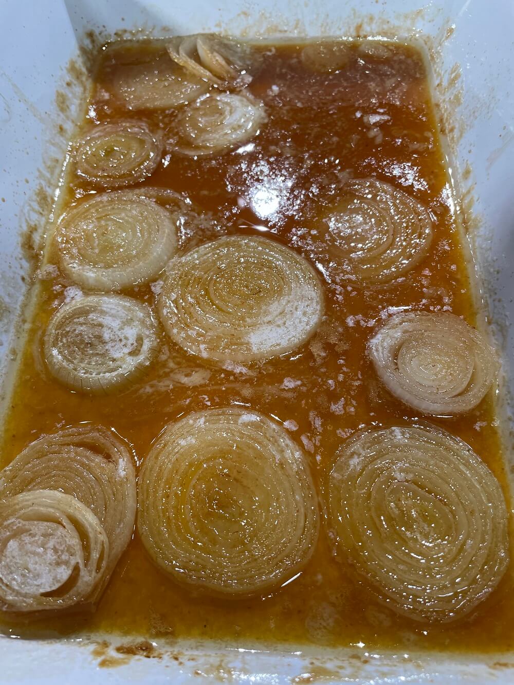 Hot Honey Roasted Vidalia Onions