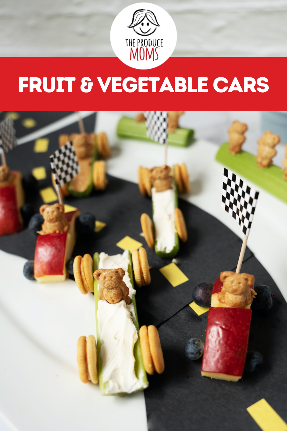 Pinterst Pin: Fruit & Vegetable Cars
