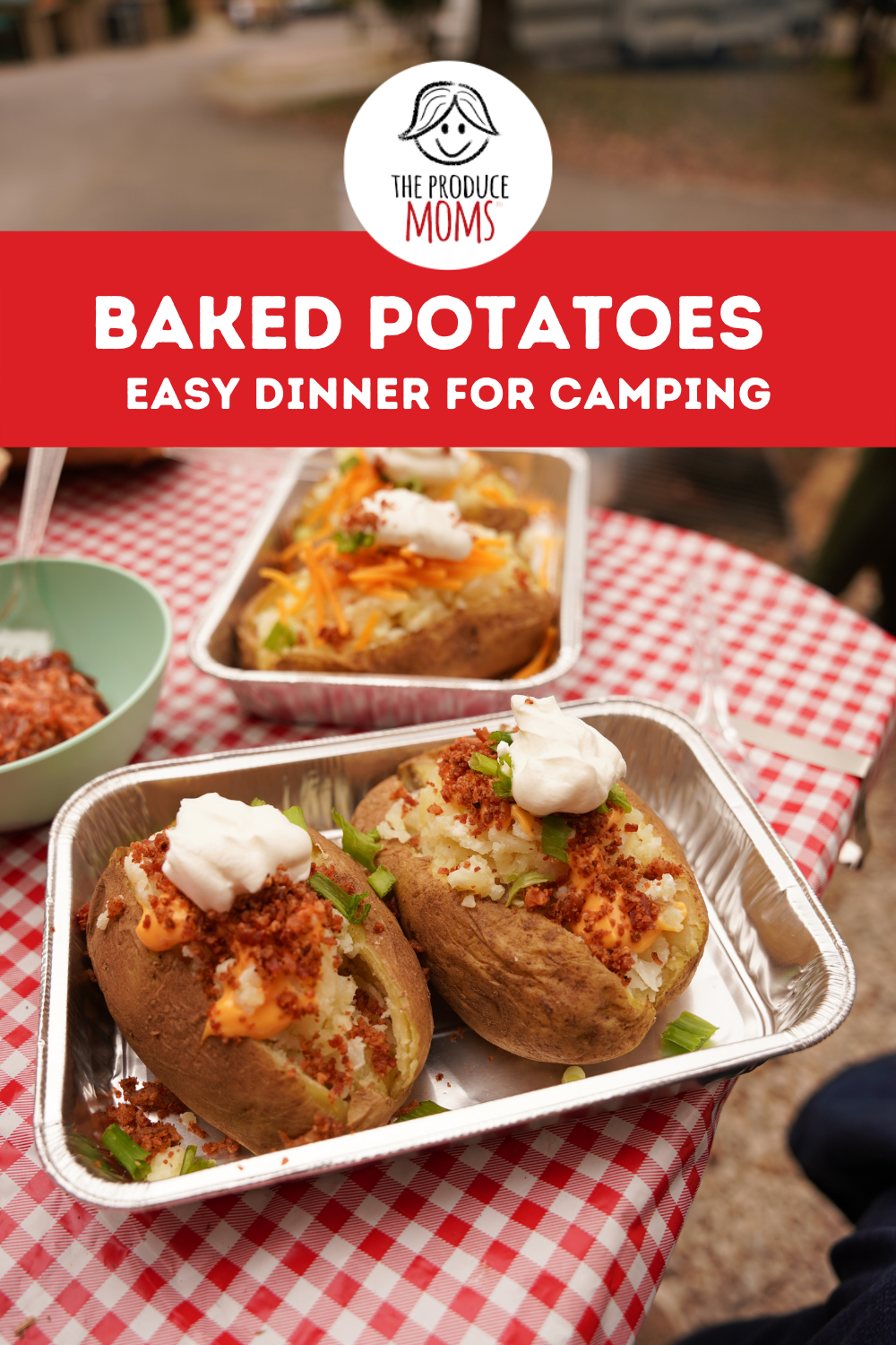 Pinterest Pin: Easy Dinner for Camping