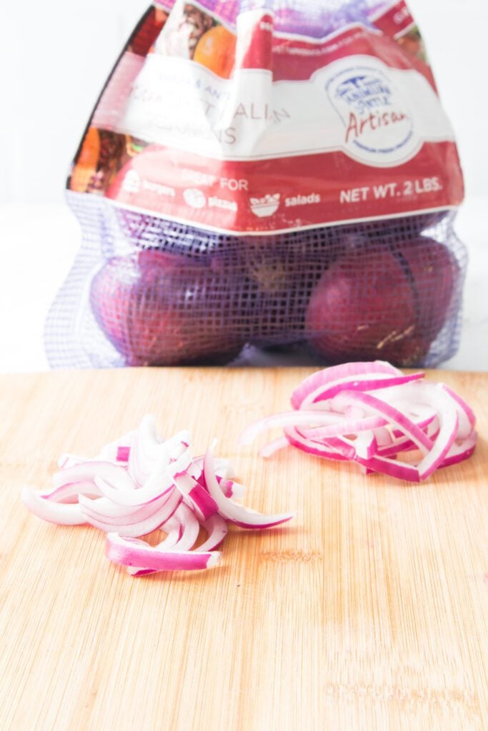 julienne onions