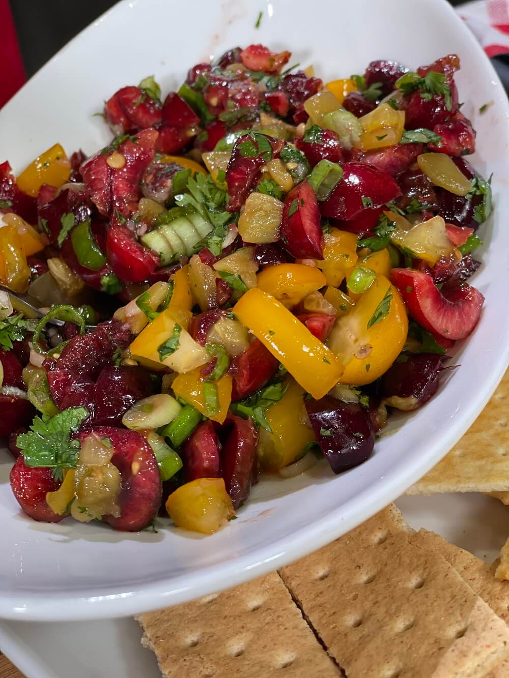 Fresh Cherry Salsa