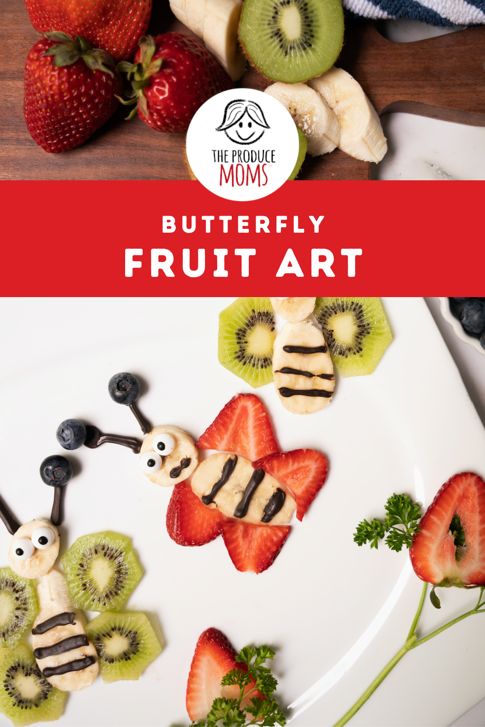 Pinterest: Butterfly Fruit Art