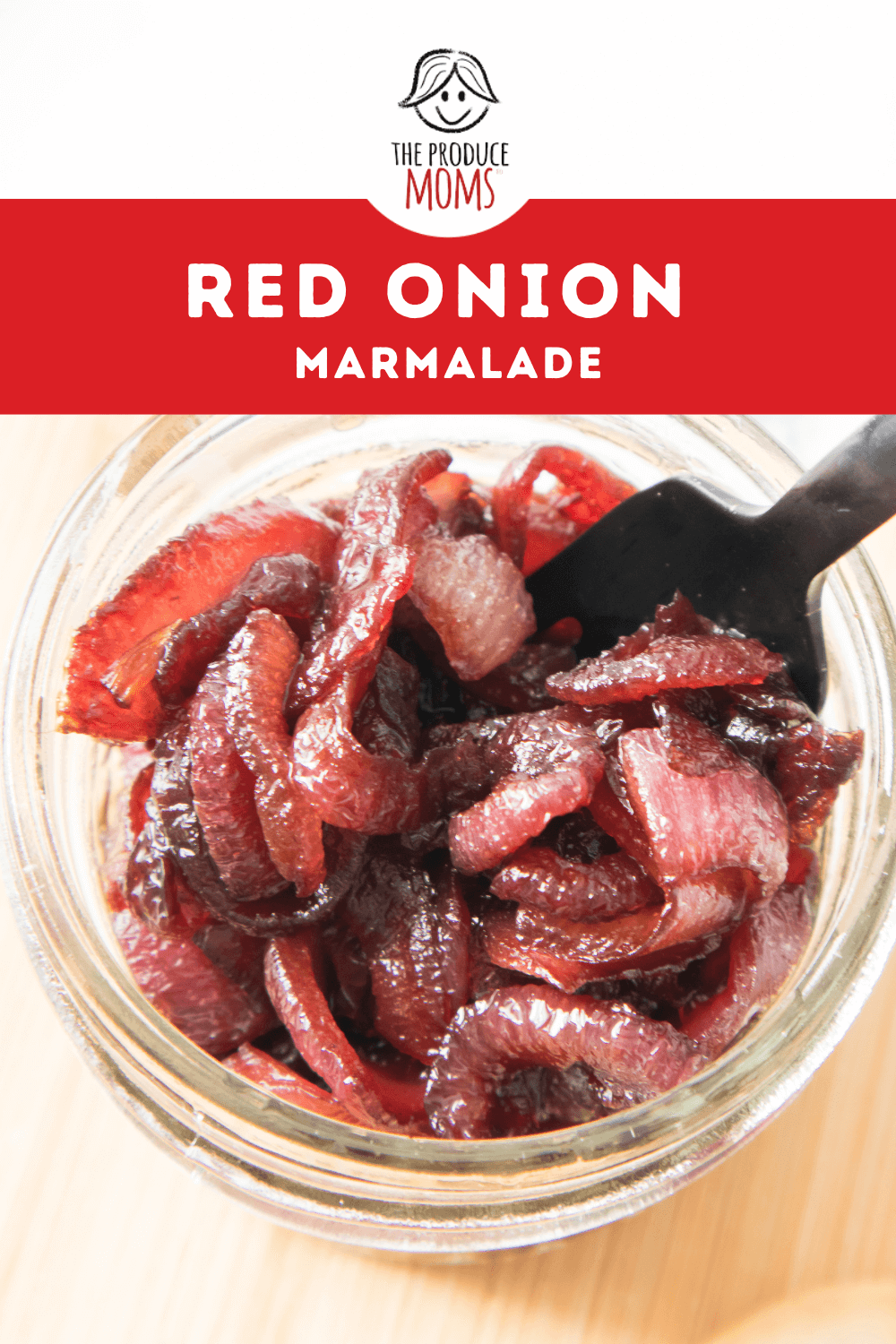 Pinterest Pin: Red Onion Marmalade