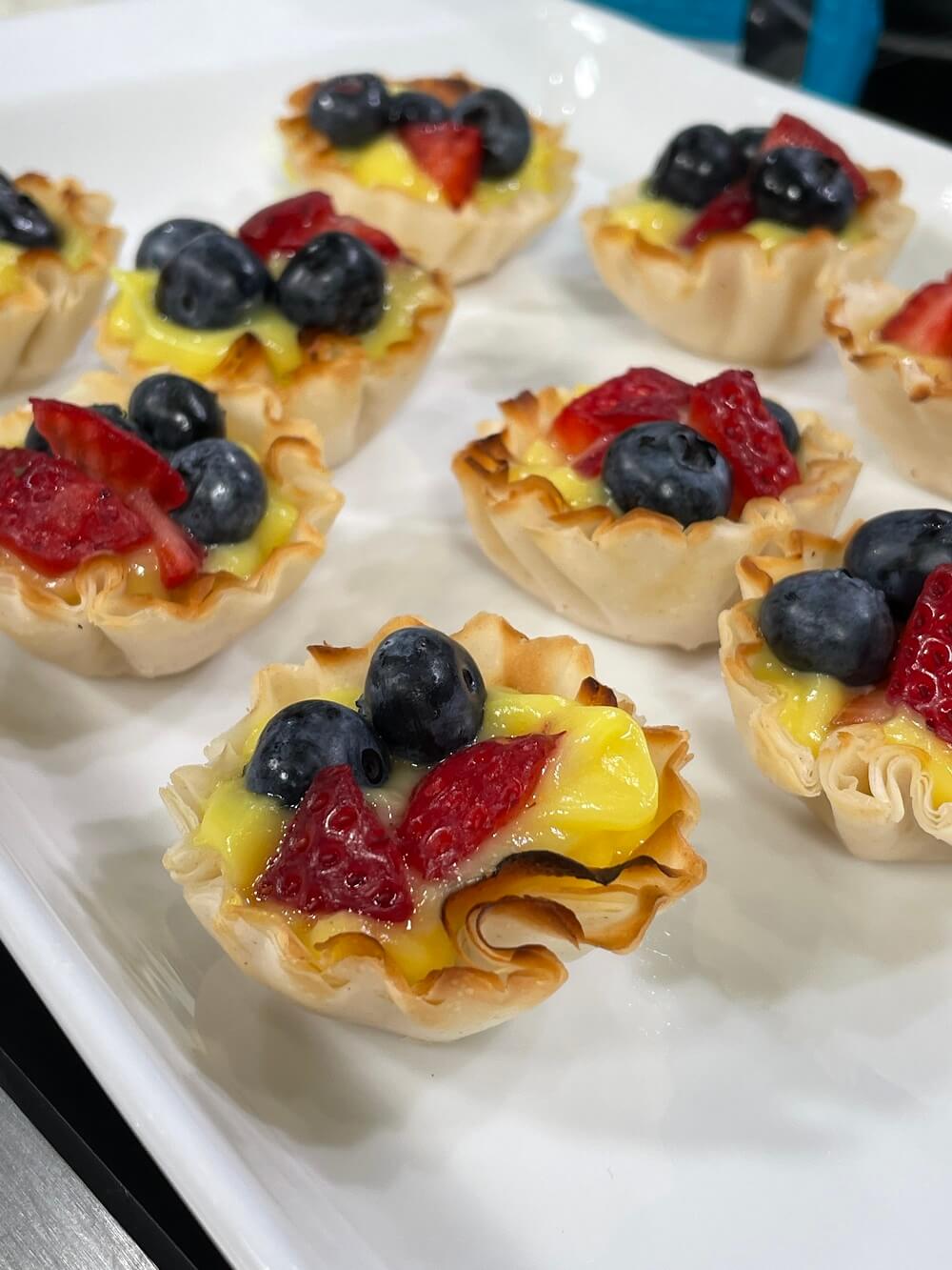 Lemon FLuff Phyllo Cups