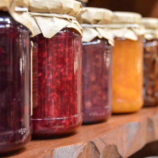 jars of preserves