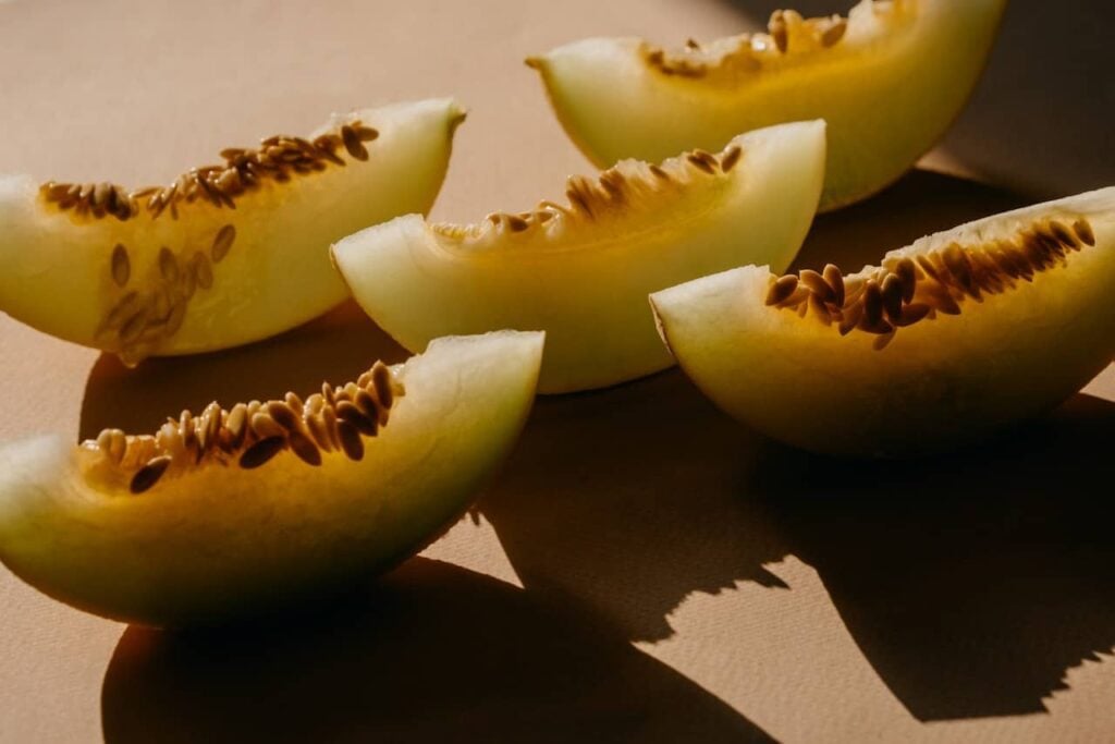 Honeydew is a delicious fruit for September