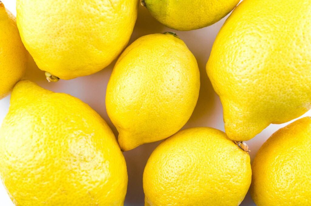 Lemon is a delicious fruit for November