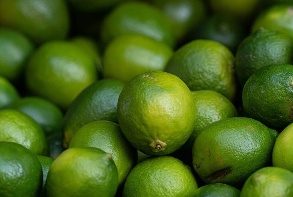 Lime is a delicious fruit for September