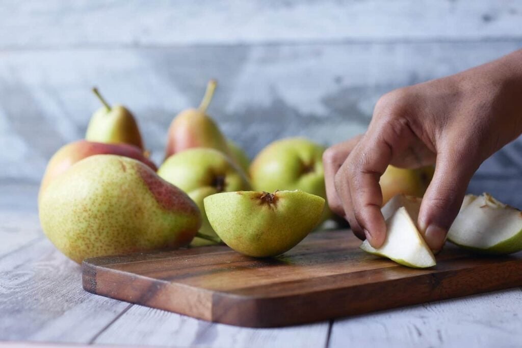 Bosc Pears are great for October 