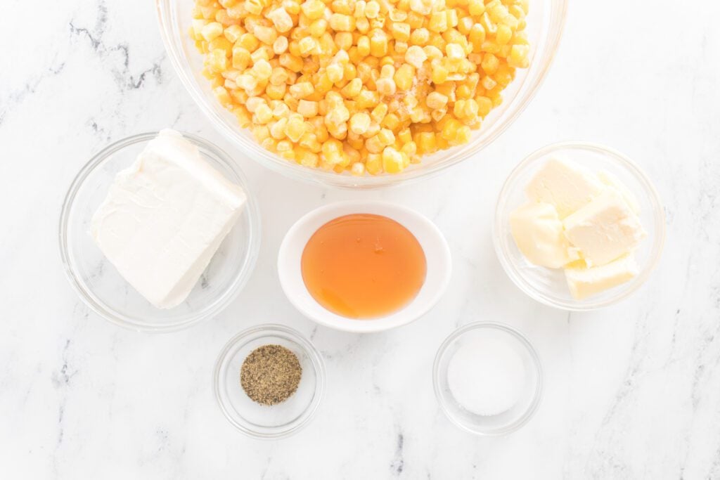 Ingredients for Honey Butter Skillet Corn