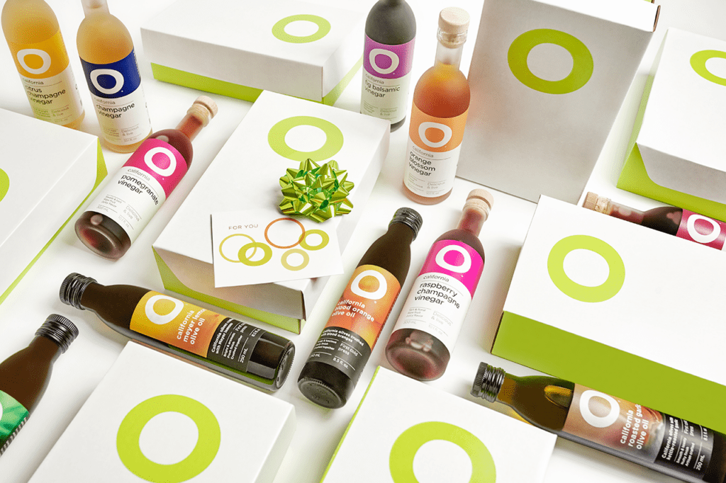 O Olive Oils with boxes